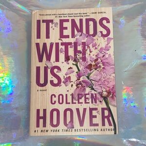 “It Ends With Us” Softcover Book by Colleen Hoover